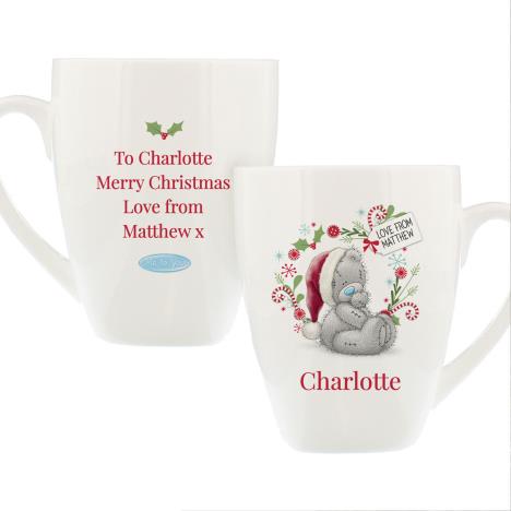 Personalised Me to You Bear Christmas Latte Mug £10.99
